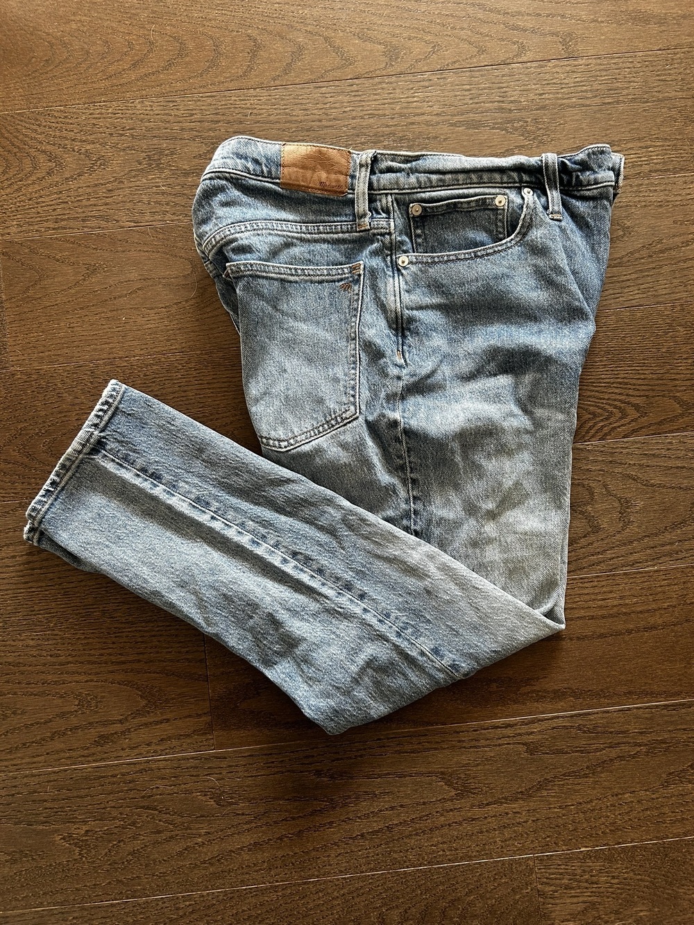 Madewell The Perfect Vintage Jean High Rise Size 30 Comfort Stretch Light Wash